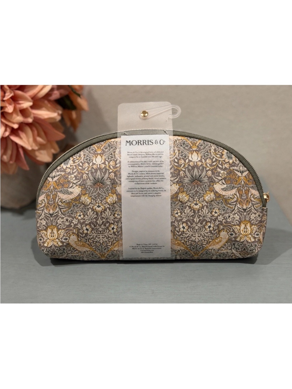 Morris & Co Strawberry Thief Laptop & Tablet Sleeve & Multipurpose Pouch-
Set 3 - Picture 11 of 11